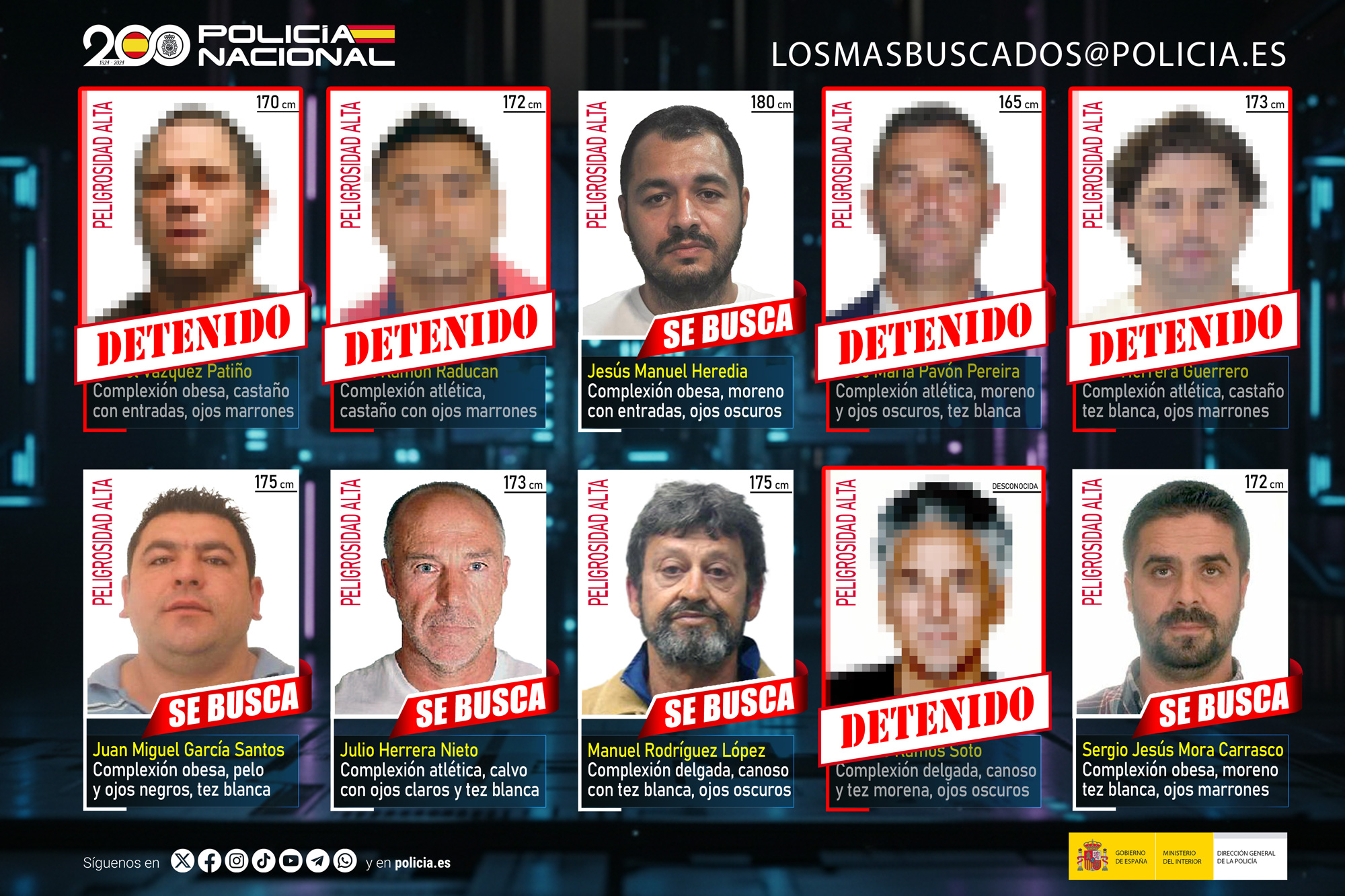 Cartel fugitivos