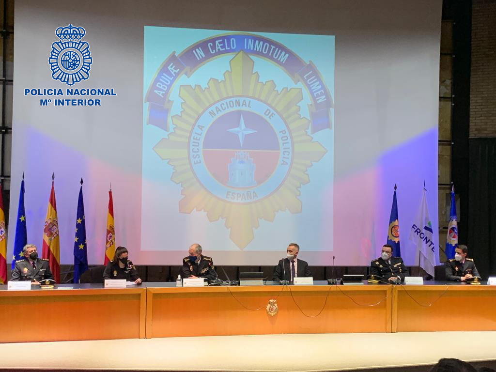 La Escuela Nacional de Policía acoge la formación de una nueva promoción de agentes del Cuerpo Permanente Europeo de FRONTEX
