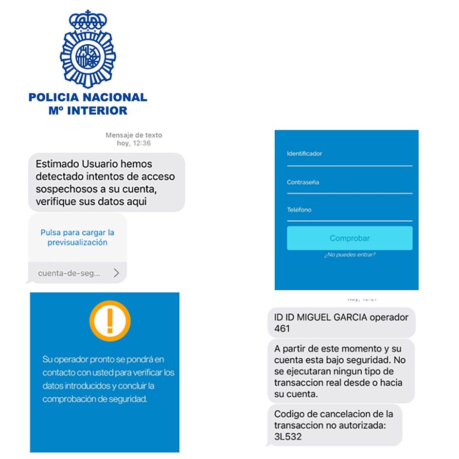 Detectado fraude bancario