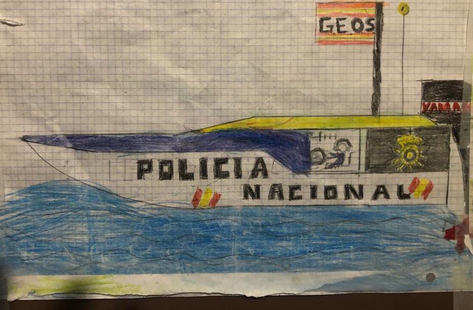 Lancha de los GEOS (Policía Nacional)